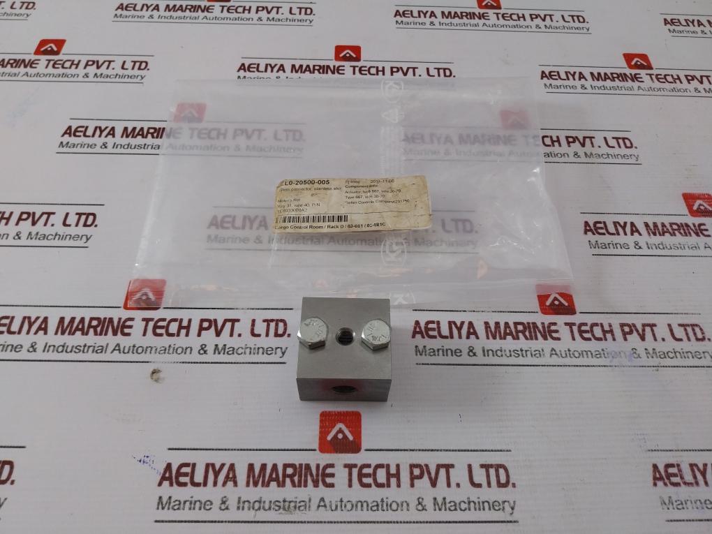 1E8033000A2 Stem Connector, Stainless Steel