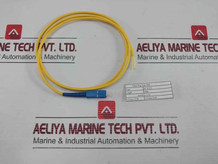 1 Meter Fiber Pig Tail Sm Patch Cord Cable Sc 9/125