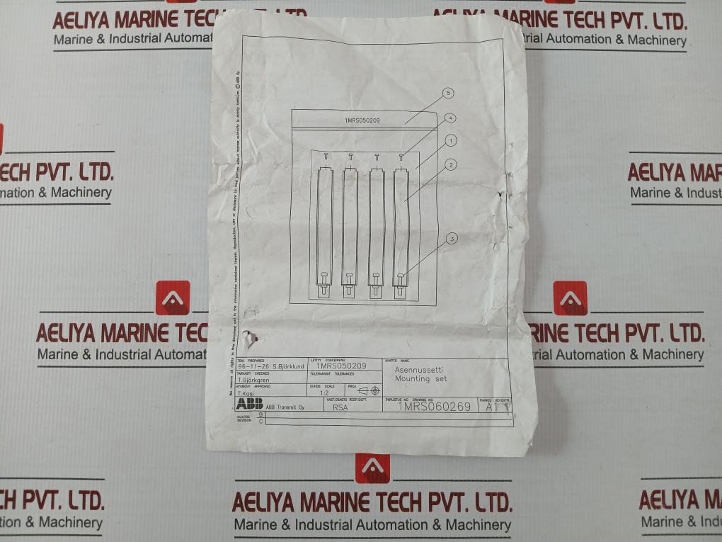 1Mrs050209 Mounting Kit Abb