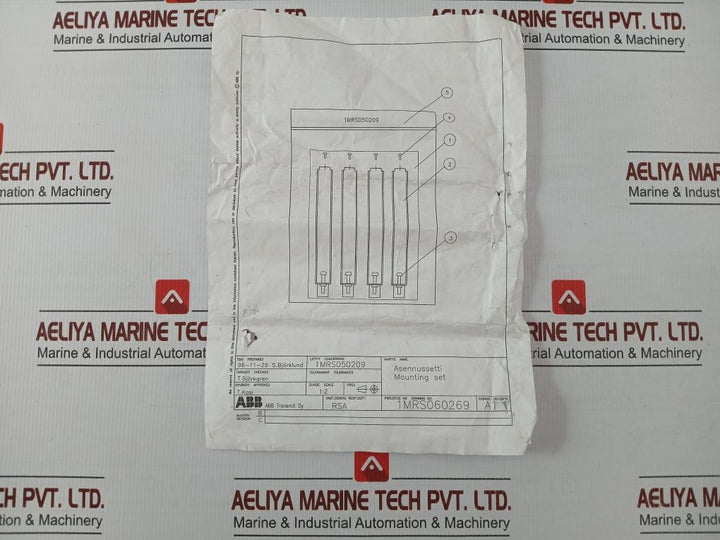 1Mrs050209 Mounting Kit Abb