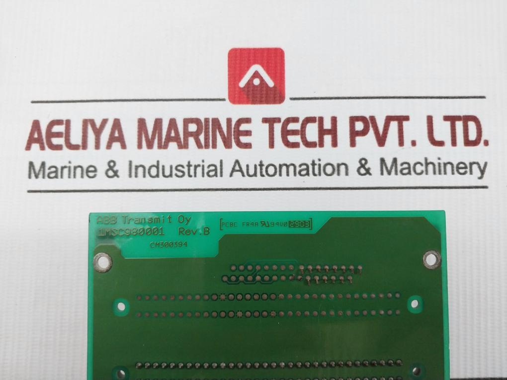 1Msc980001 Backplane Circuit Board Abb Transmit Revision B