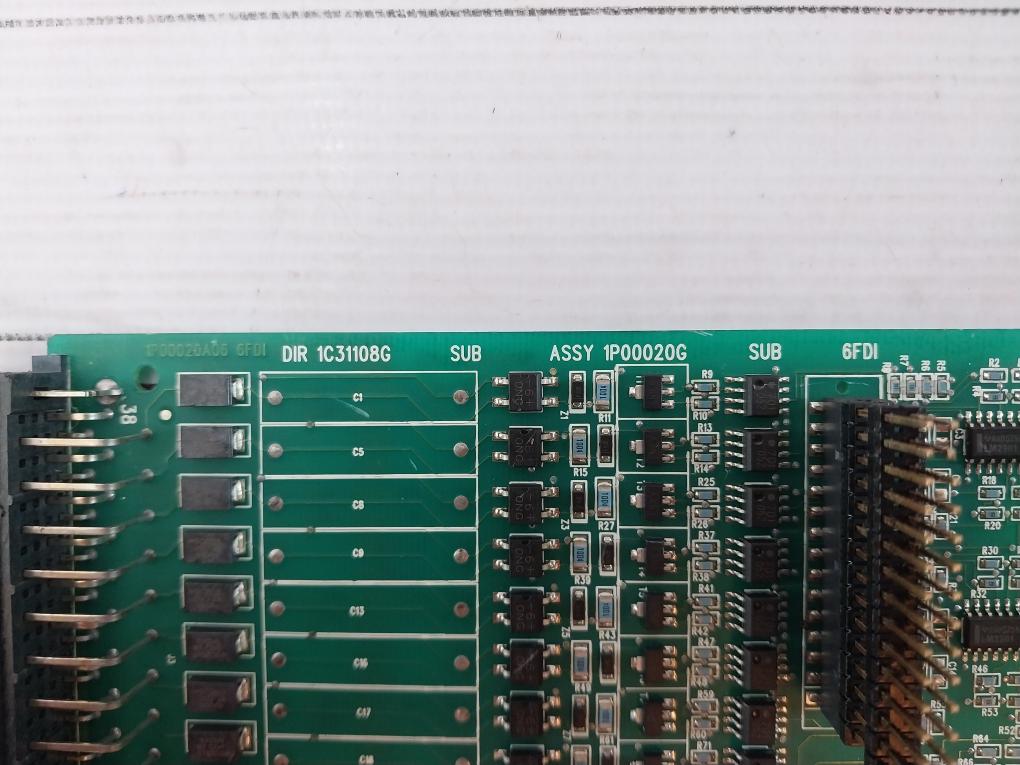 1P00020A06 6Fdi Printed Circuit Board 1494V-0 Rev:09 1P00020G B1104