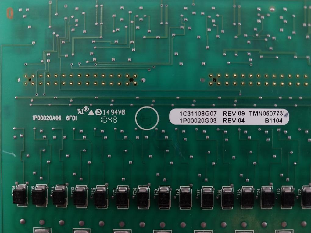 1P00020A06 6Fdi Printed Circuit Board 1494V-0 Rev:09 1P00020G B1104