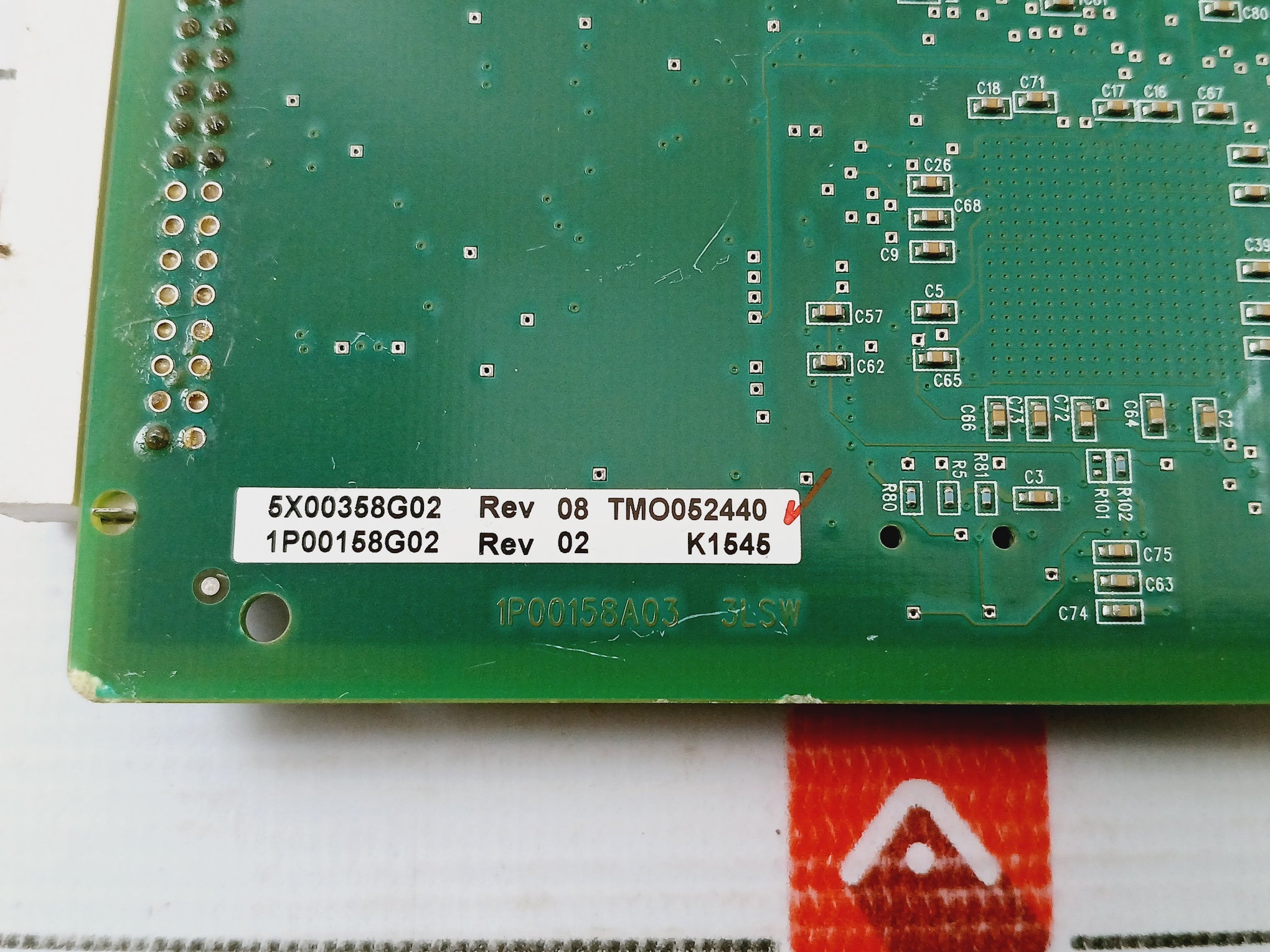 1P00158A03 3Lsw Printed Circuit Board 5X00358G02 Rev.08