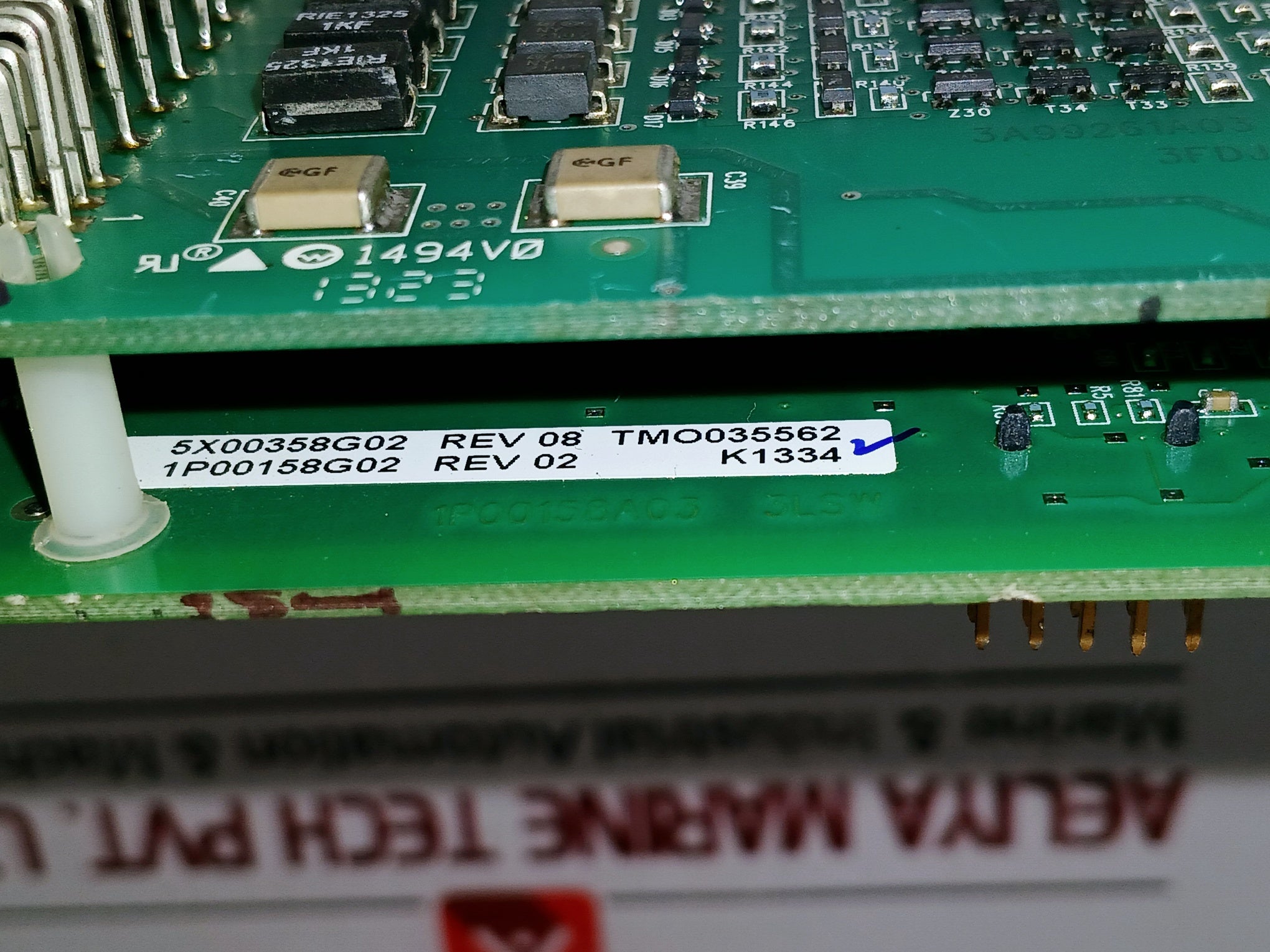 1P00158A03 3Lsw Printed Circuit Board Rev 08 5X00358G02 3A99261G