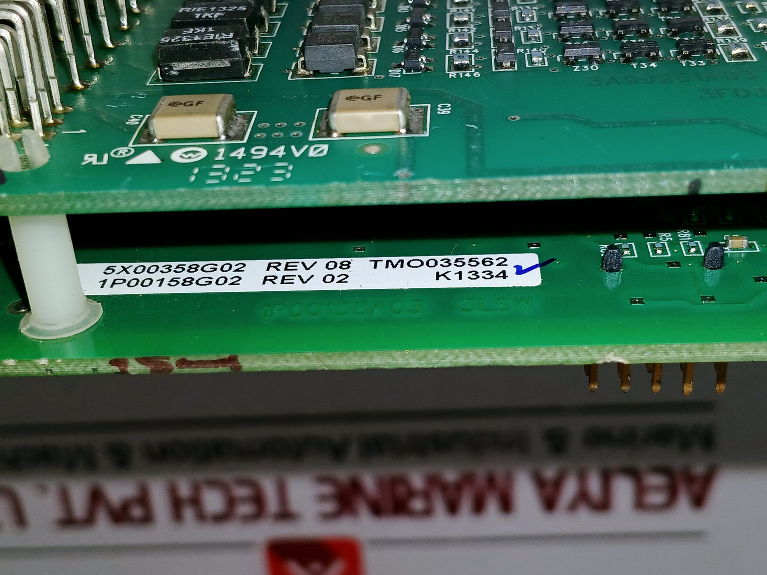 1P00158A03 3Lsw Printed Circuit Board Rev 08 5X00358G02 3A99261G
