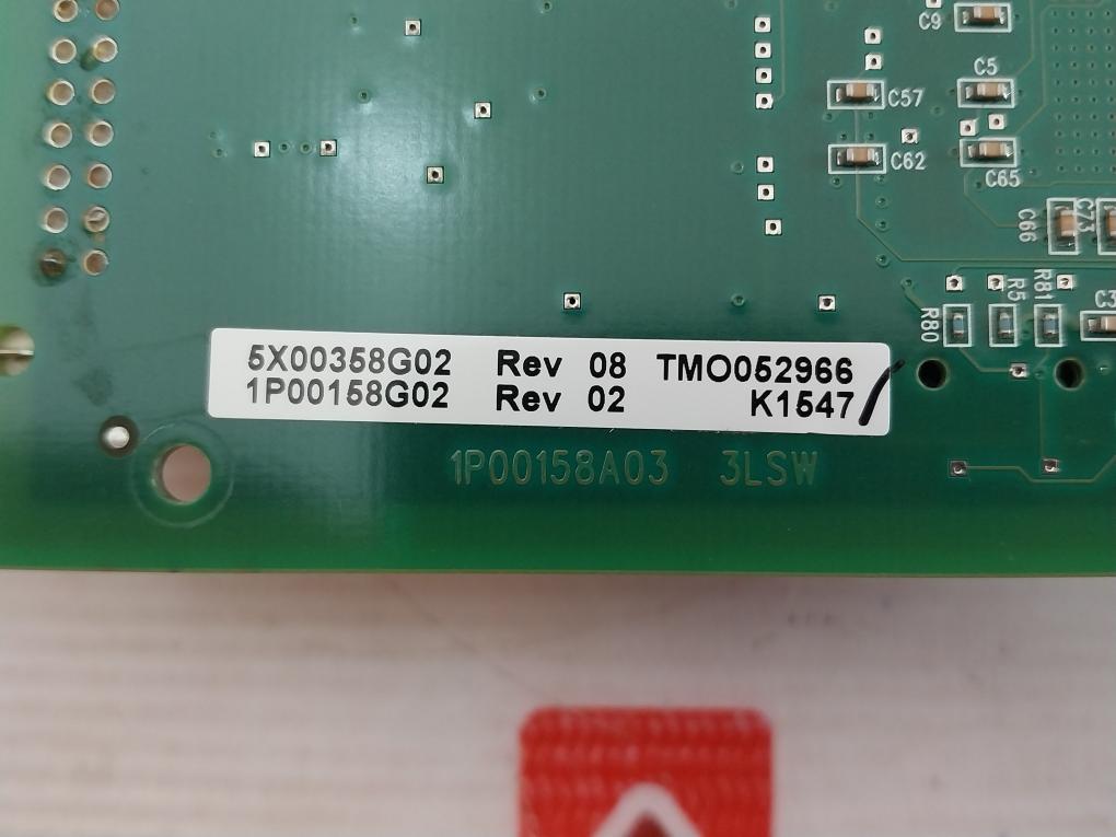 1P00158A03 5X00358G02 Printed Circuit Board 1P00158G02 3Lsw Rev. 08 94V-0