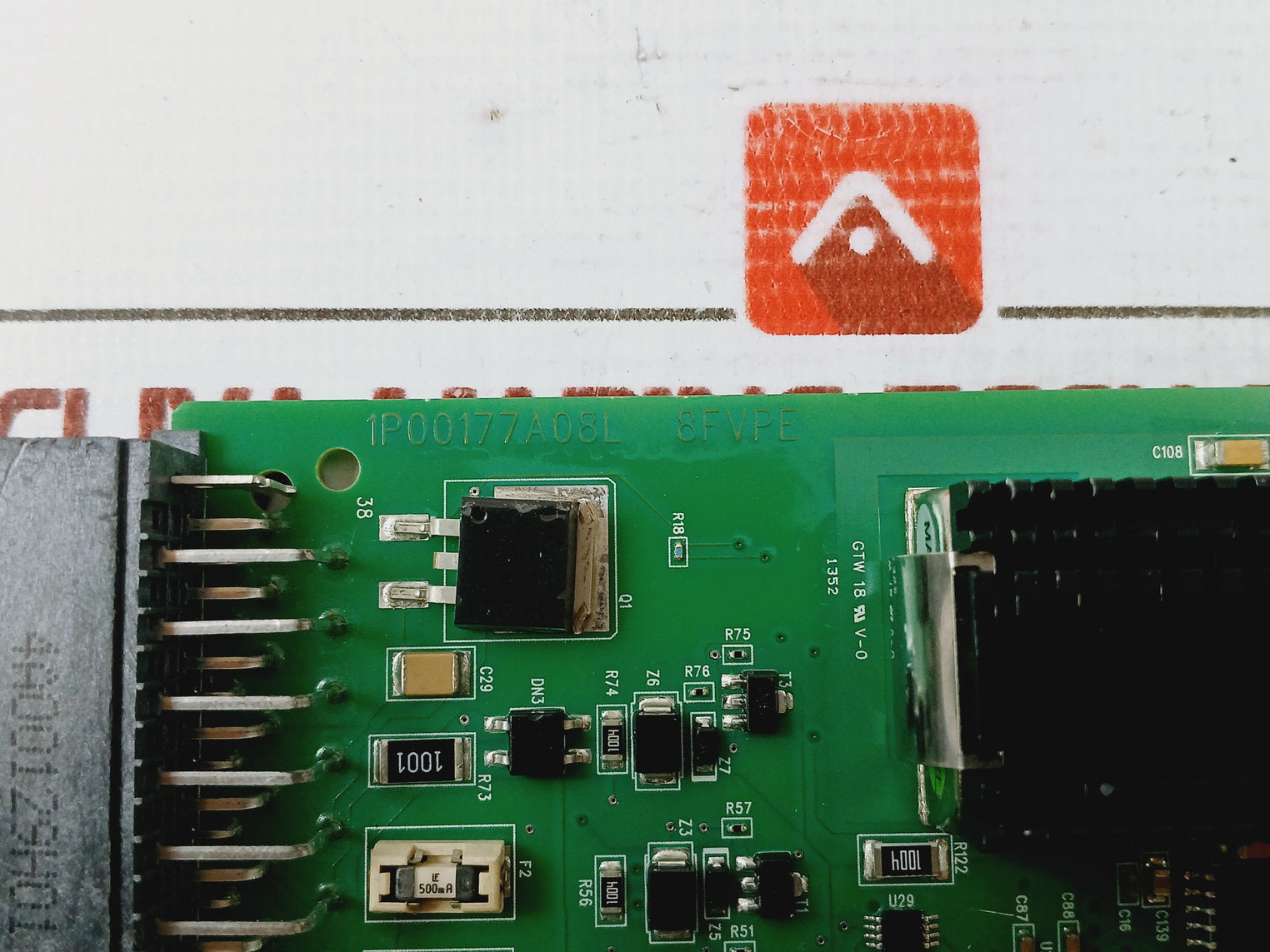 1P00177A08L 8Fvpe Circuit Board Module Rev.12 Gtw 18 V-0