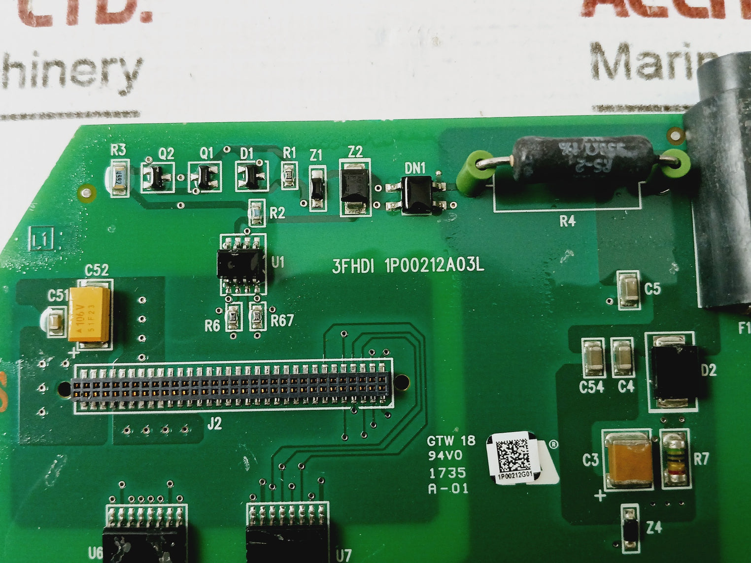 1P00212A03L 3Fhdi Development Board Rev 01 Gtw 18 94V-0 1735