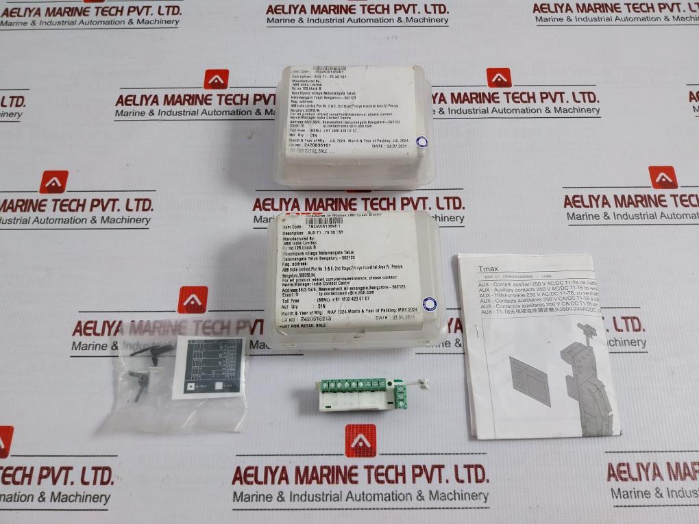 1Sda051369R1 Changeover Auxiliary Contact F/ Mccb 250Vac/Dc Abb