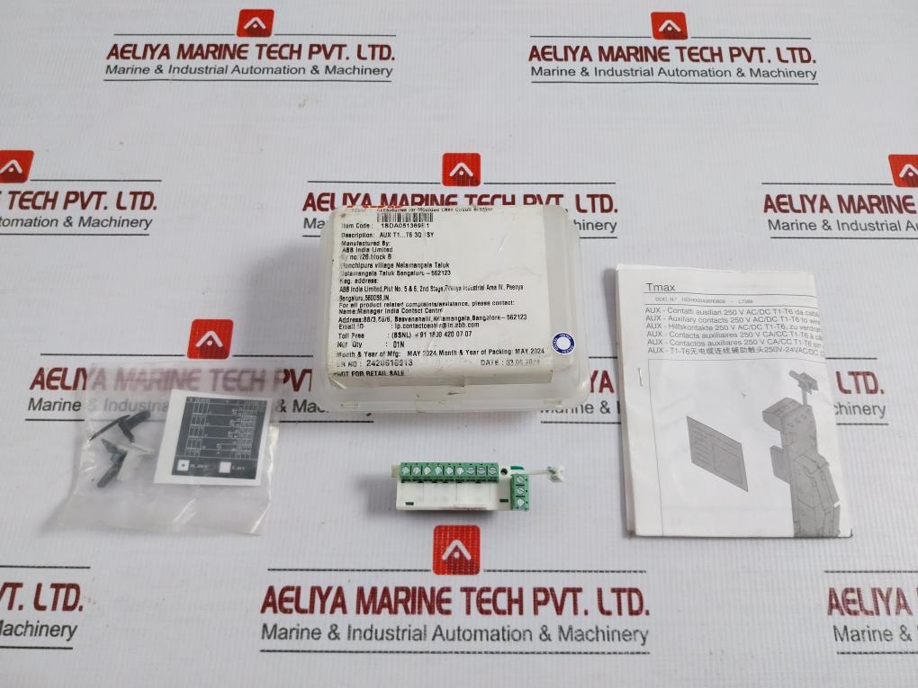 1Sda051369R1 Changeover Auxiliary Contact F/ Mccb 250Vac/Dc Abb