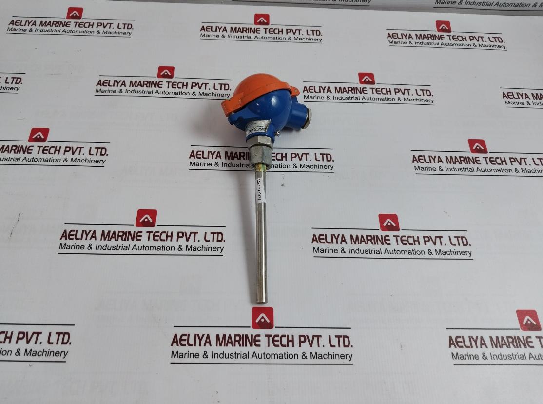 1Xk 0…800°C Celsius Temperature Sensor With Terminal Head For Machine 130 Mm