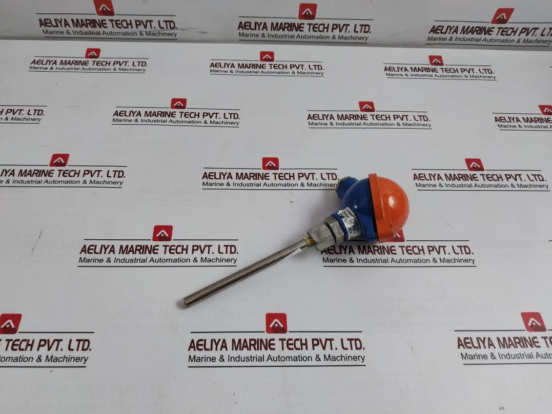 1Xk 0…800°C Celsius Temperature Sensor With Terminal Head For Machine 130 Mm