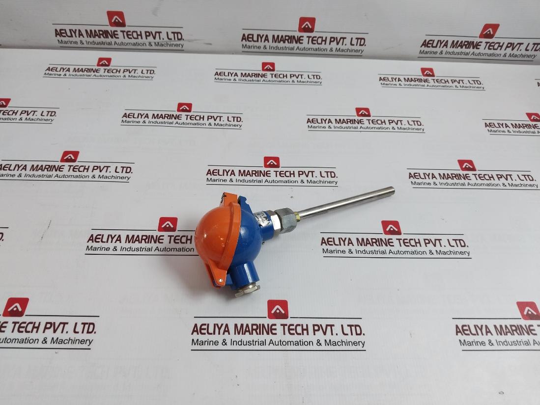 1Xk 0…800°C Celsius Temperature Sensor With Terminal Head For Machine 130 Mm