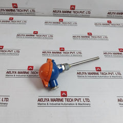 1Xk 0…800°C Celsius Temperature Sensor With Terminal Head For Machine 130 Mm