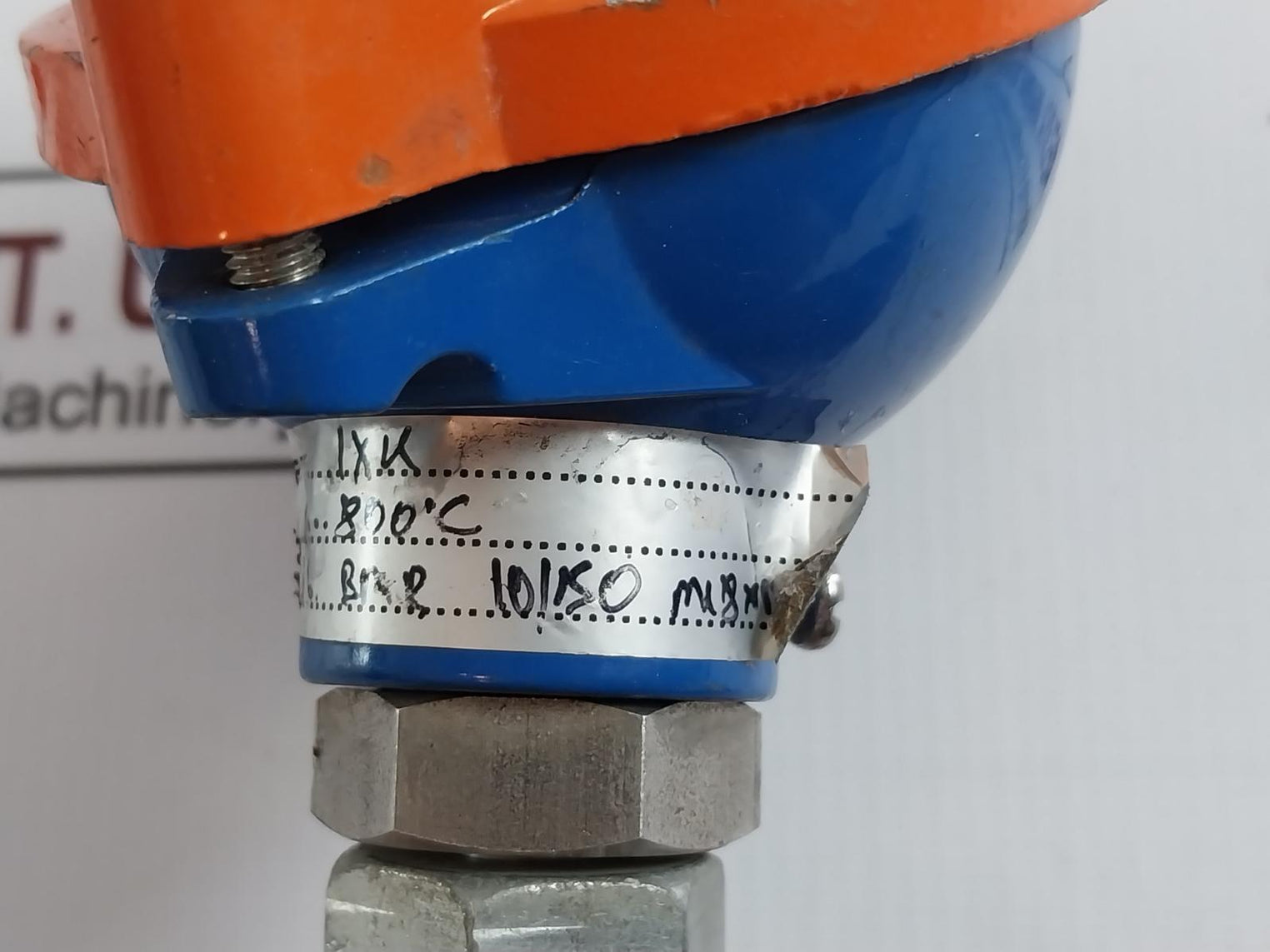 1Xk 0…800°C Celsius Temperature Sensor With Terminal Head For Machine 130 Mm