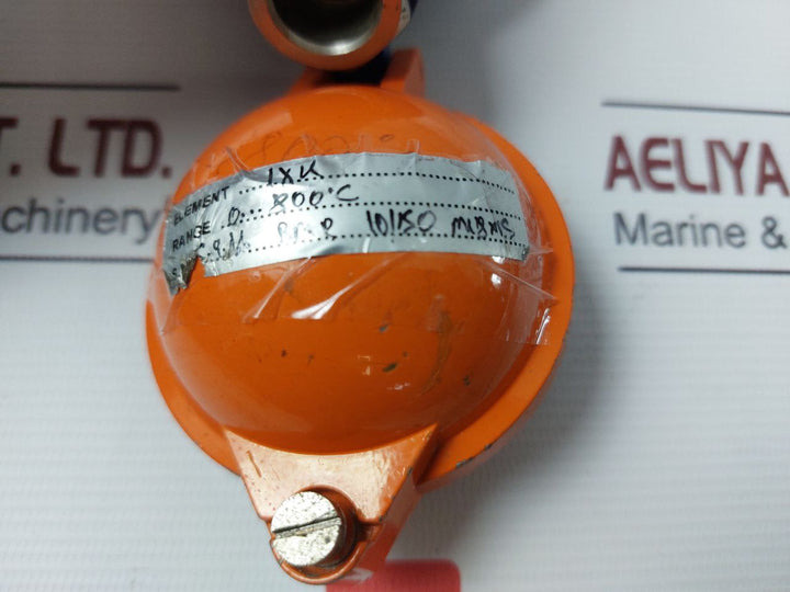 1Xk 0…800°C Celsius Temperature Sensor With Terminal Head For Machine 130 Mm