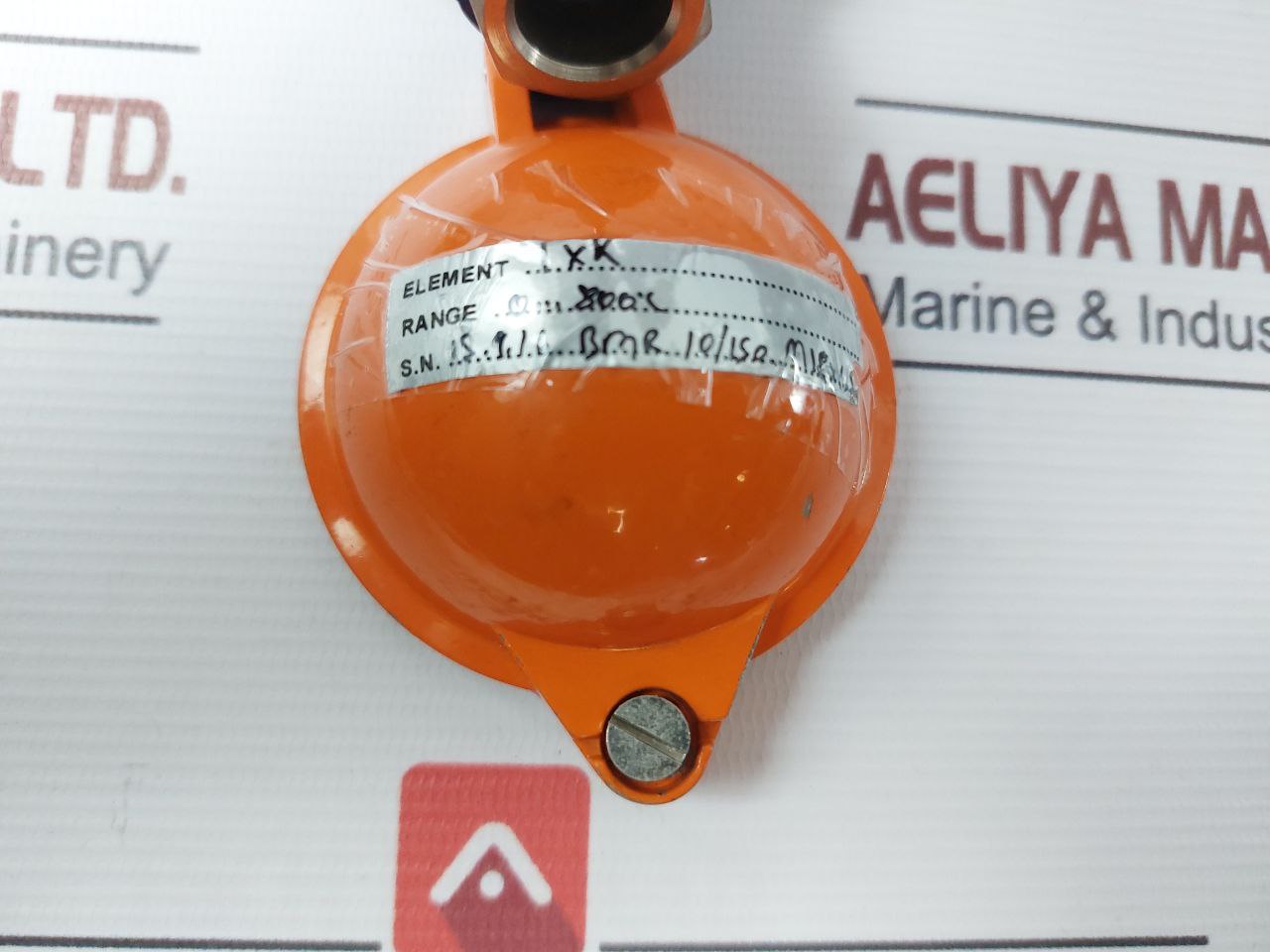 1Xk 0…800°C Celsius Temperature Sensor With Terminal Head For Machine 130 Mm