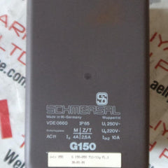 SCHMEASAL G150 GEAR LIMIT SWITCH