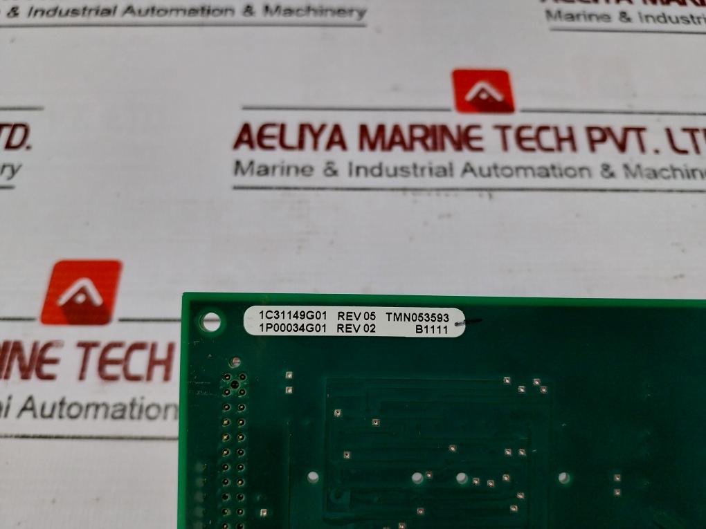 1p00034a03 3lpa Signal Processing Printed Circuit Board Card Rev:05 Tmn053593