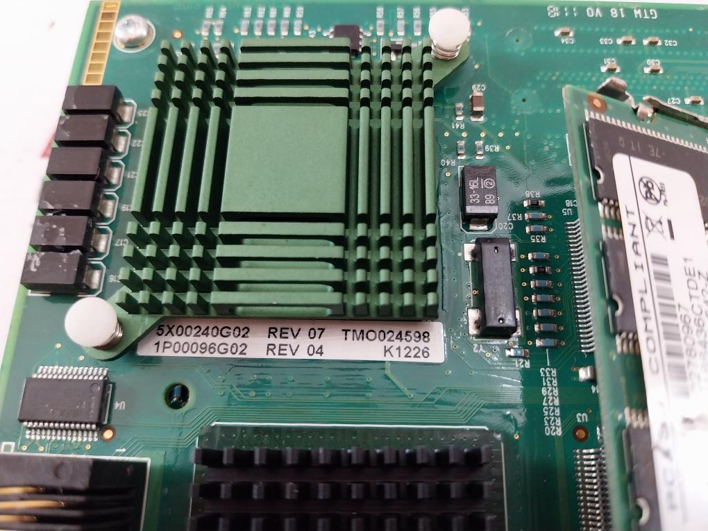 1p00096 5x00240g02 Printed Circuit Board Rev 01 5x00239g01 Class B 128 Mb