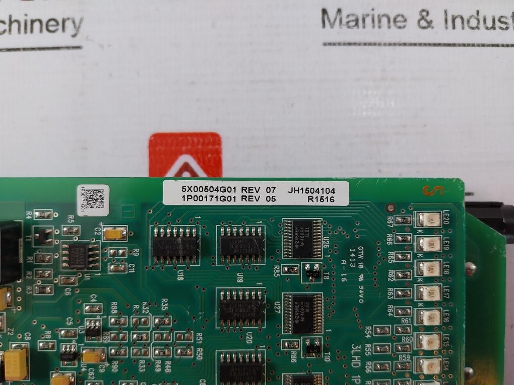 1P00146A02 5X00505G01 Printed Circuit Board 94V0 Rev: 02 1P00146G01 R1516