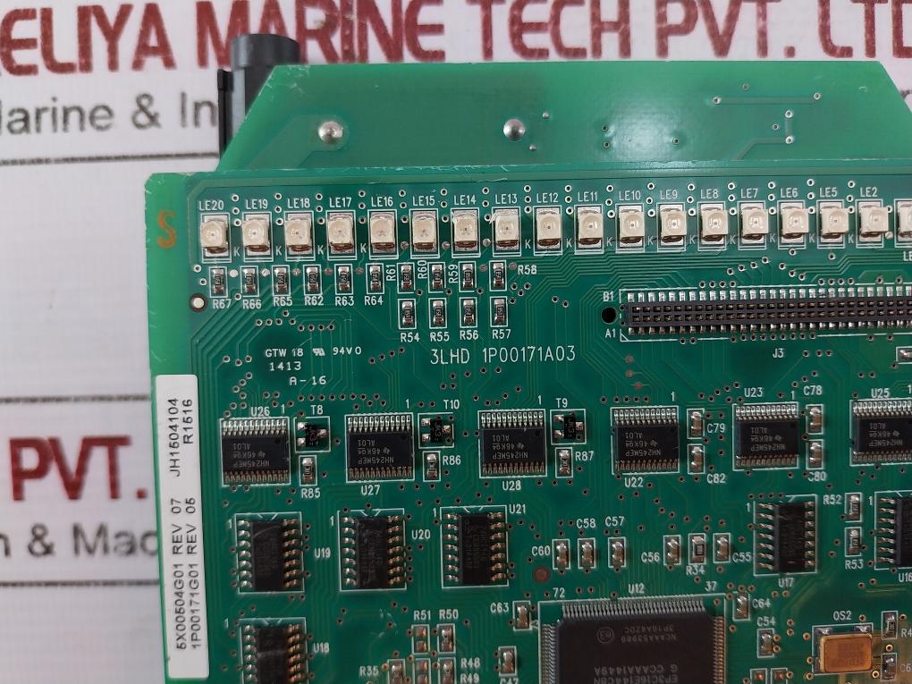 1P00146A02 5X00505G01 Printed Circuit Board 94V0 Rev: 02 1P00146G01 R1516