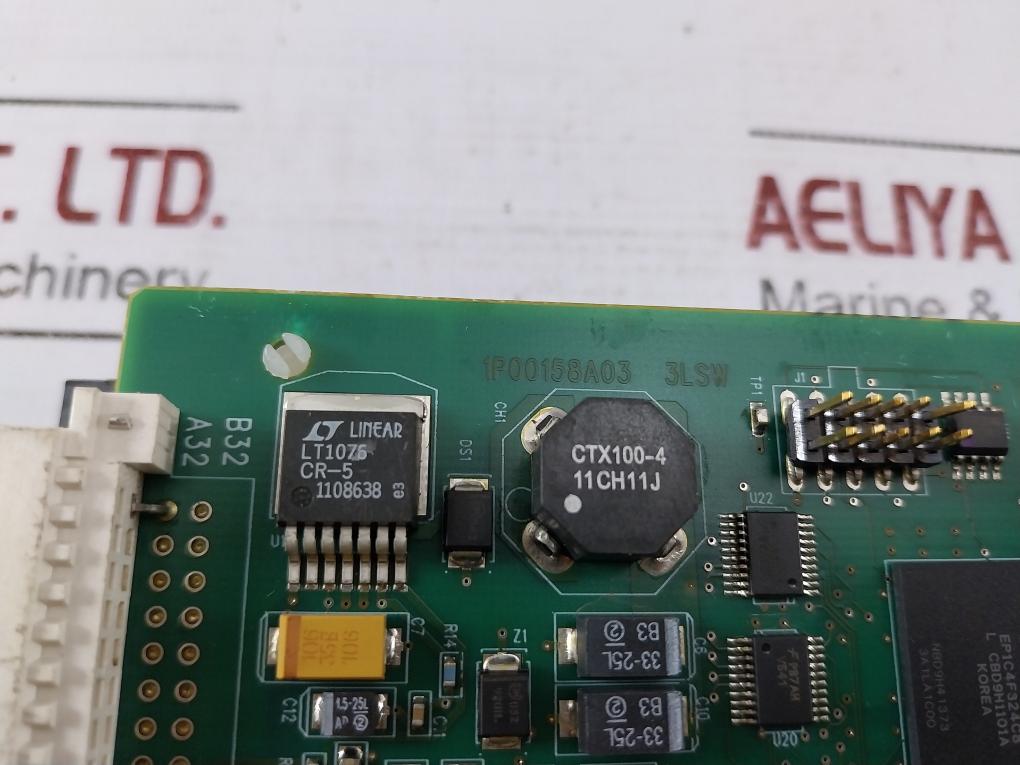 1p00158a03 3lsw Printed Circuit Board Kcl-8-94v-0 Rev: 09 Tmn061615 Rev: 01