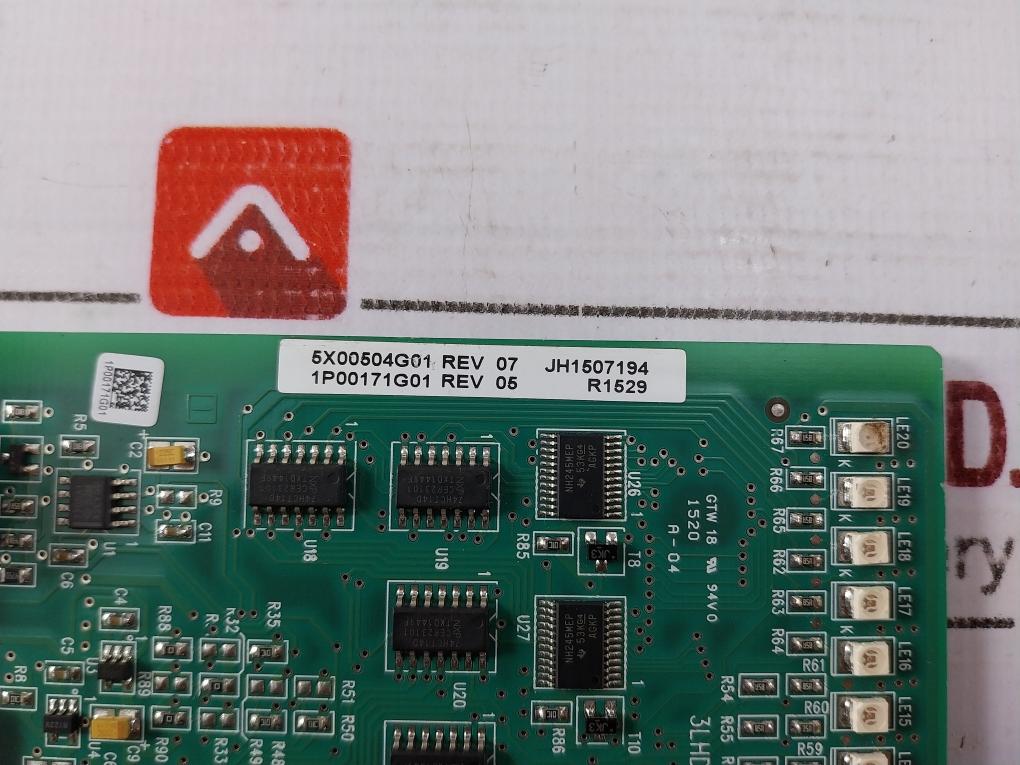 1p00171a03 5x00504g01 Printed Circuit Board Rev 07 1p00171g01 94v-0