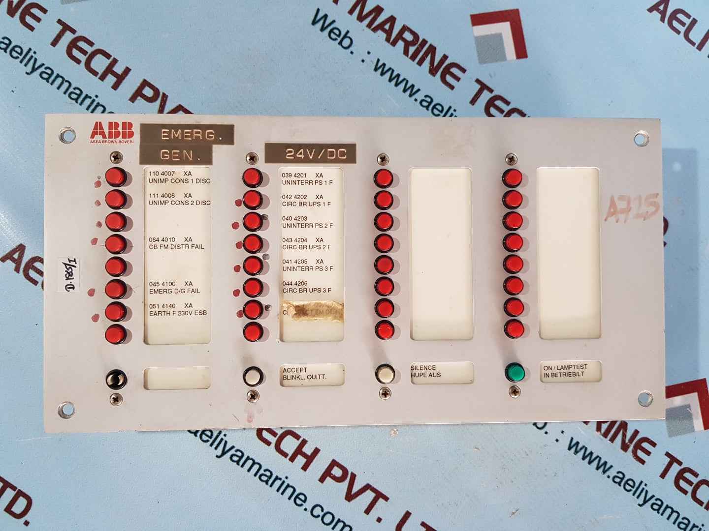 ABB COMPAL 88 MK2 Shaft Generator 24V/DC