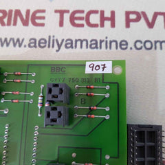 BBC GVT7 750 313 R1 Pcb Card HE20108