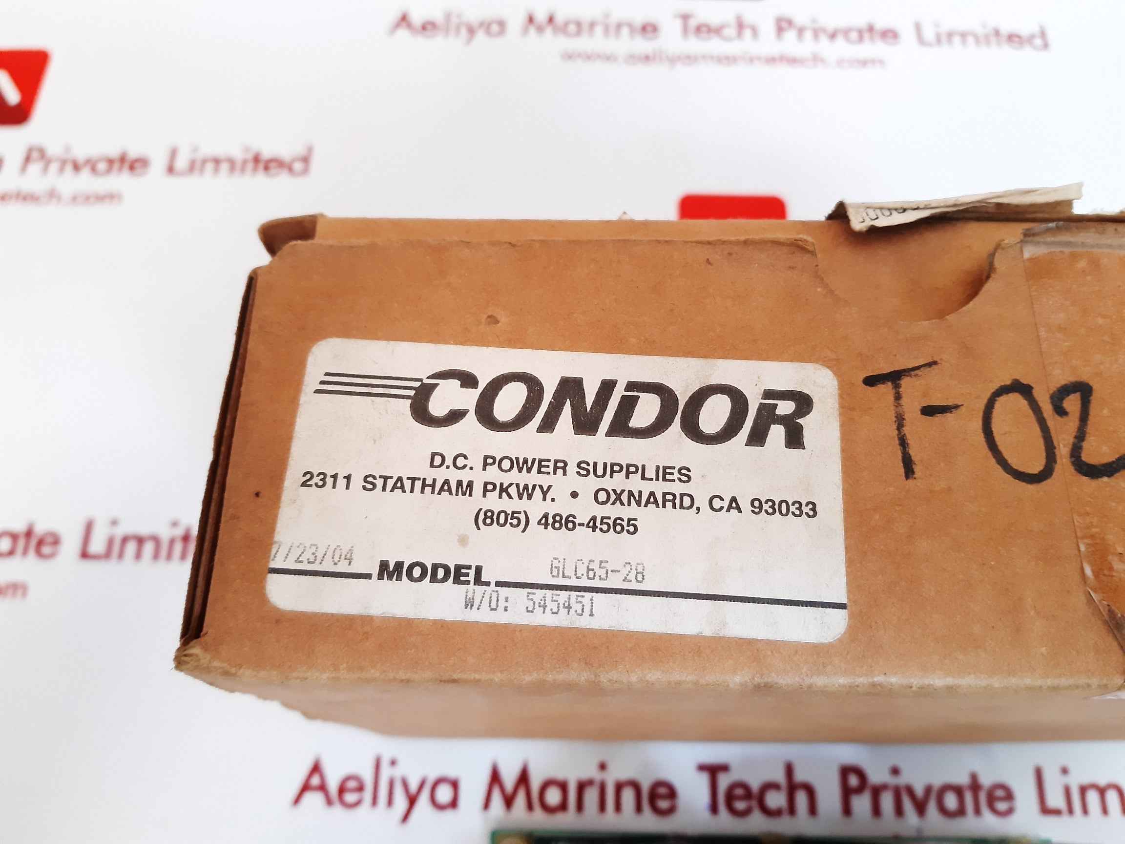 CONDOR GLC65-28 D.C.Power Supply 220251-006 REV E