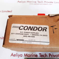 CONDOR GLC65-28 D.C.Power Supply 220251-006 REV E