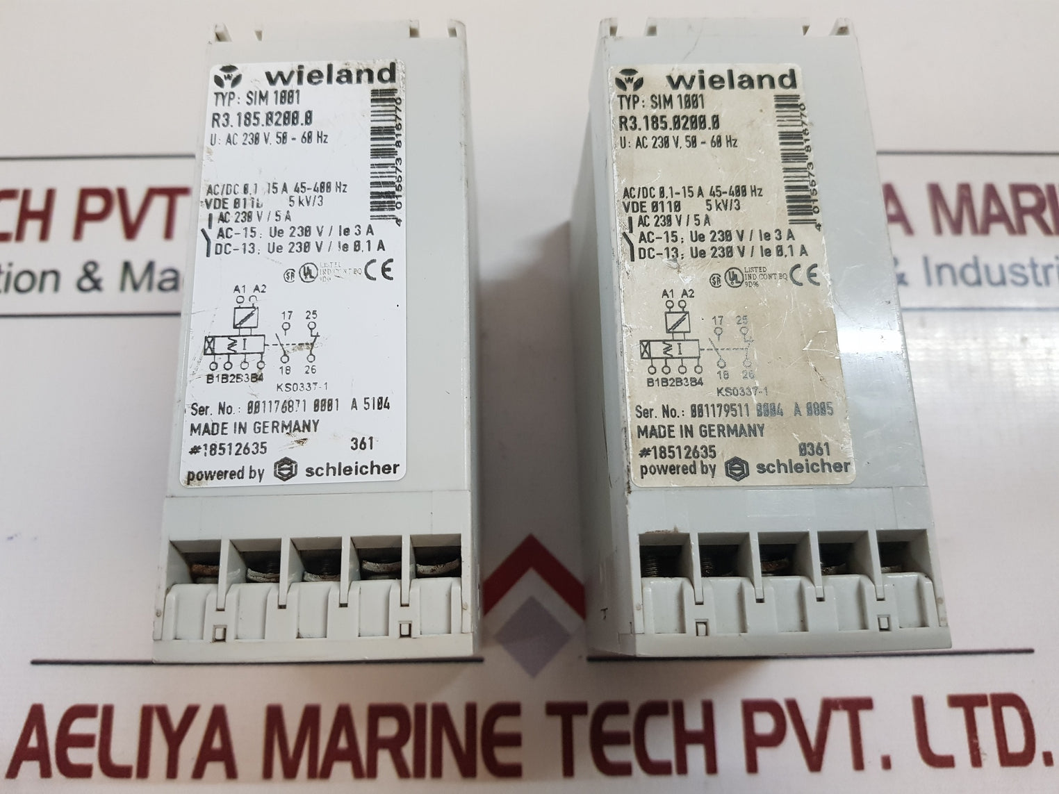 Wieland Sim 1001 Time Relay