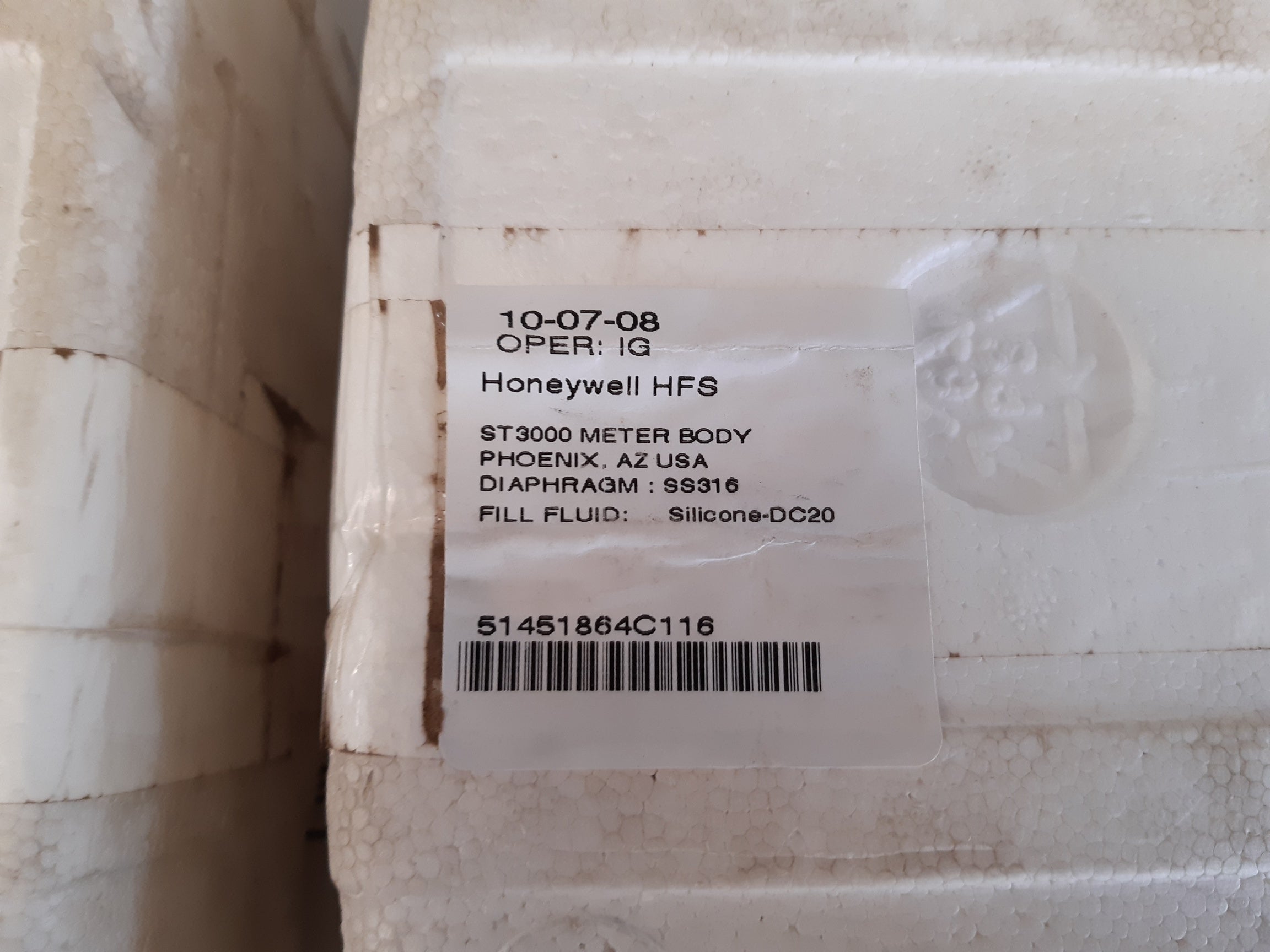 Honeywell 51309688-001 Rev E 51451864C116