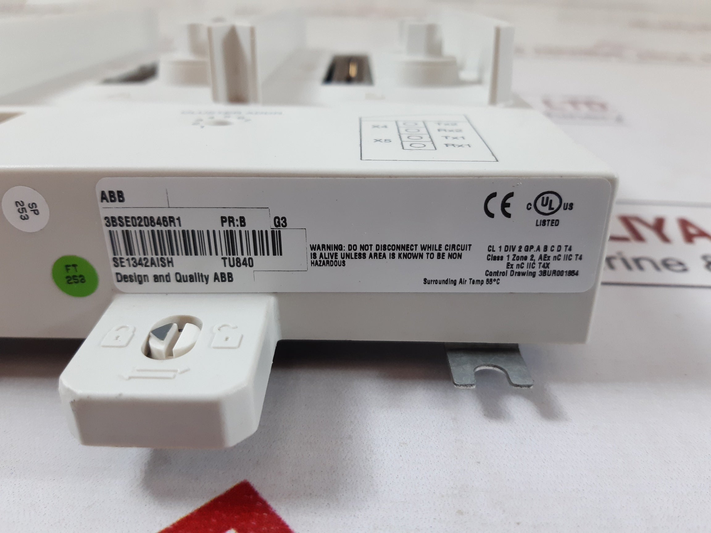 Abb Tu840 Termination Base 3Bse020846R1