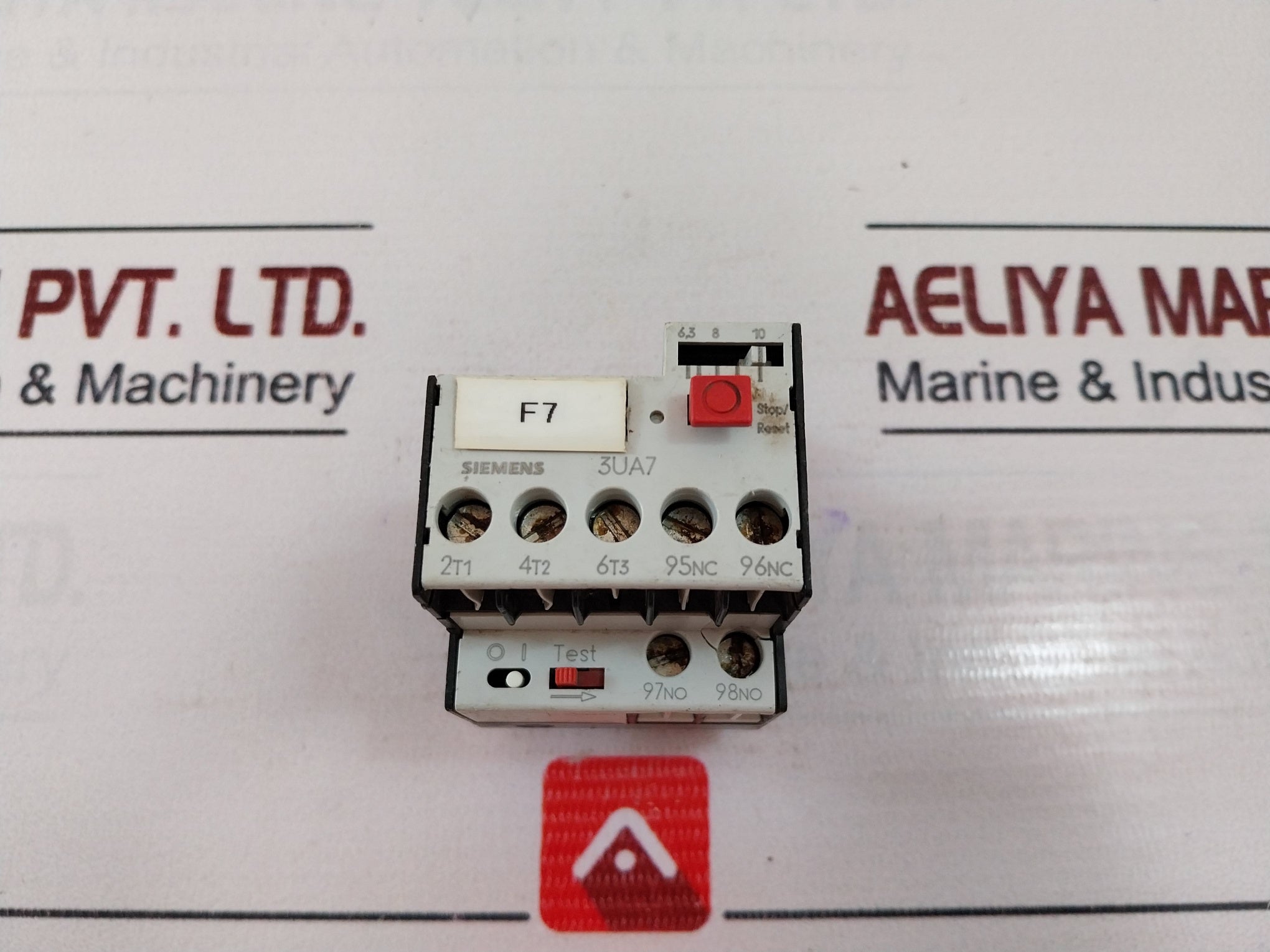 Siemens 3Ua7021-1J Overload Relay 690V Ac 10A