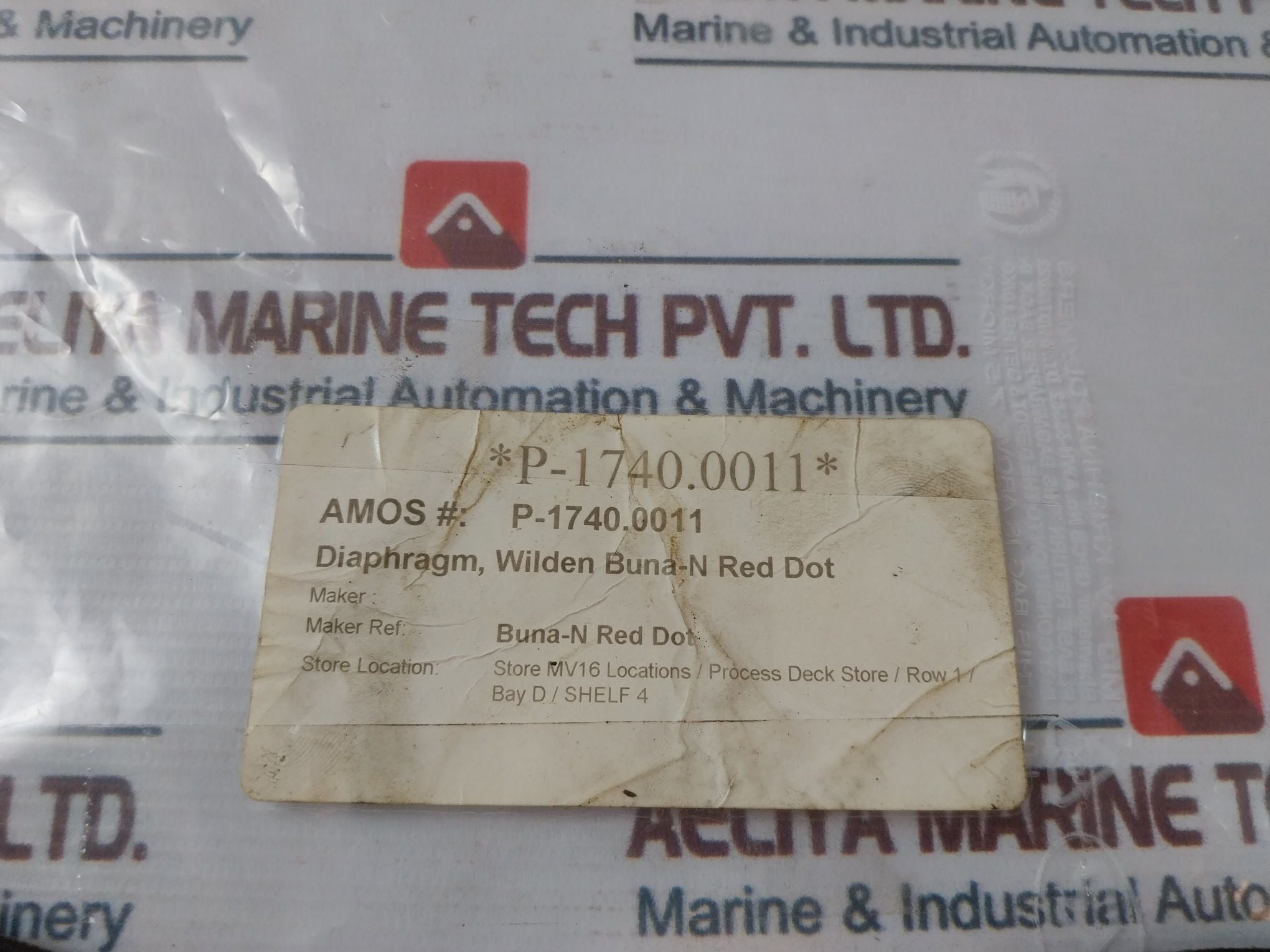 Wilden Pump 02-1010-52 Diaphragm