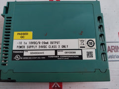 Toshiba GDA664**S Analog Output Module DA664 24V DC