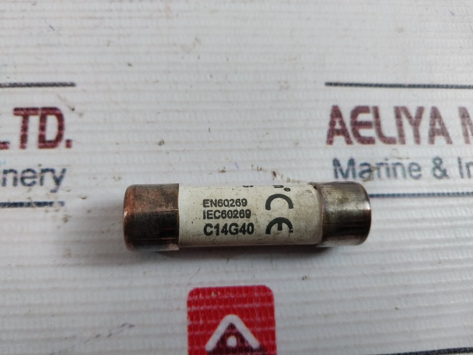 Lot Of 4X Bussmann C14G40 14X51 Cylindrical Fuse 40A 500V~