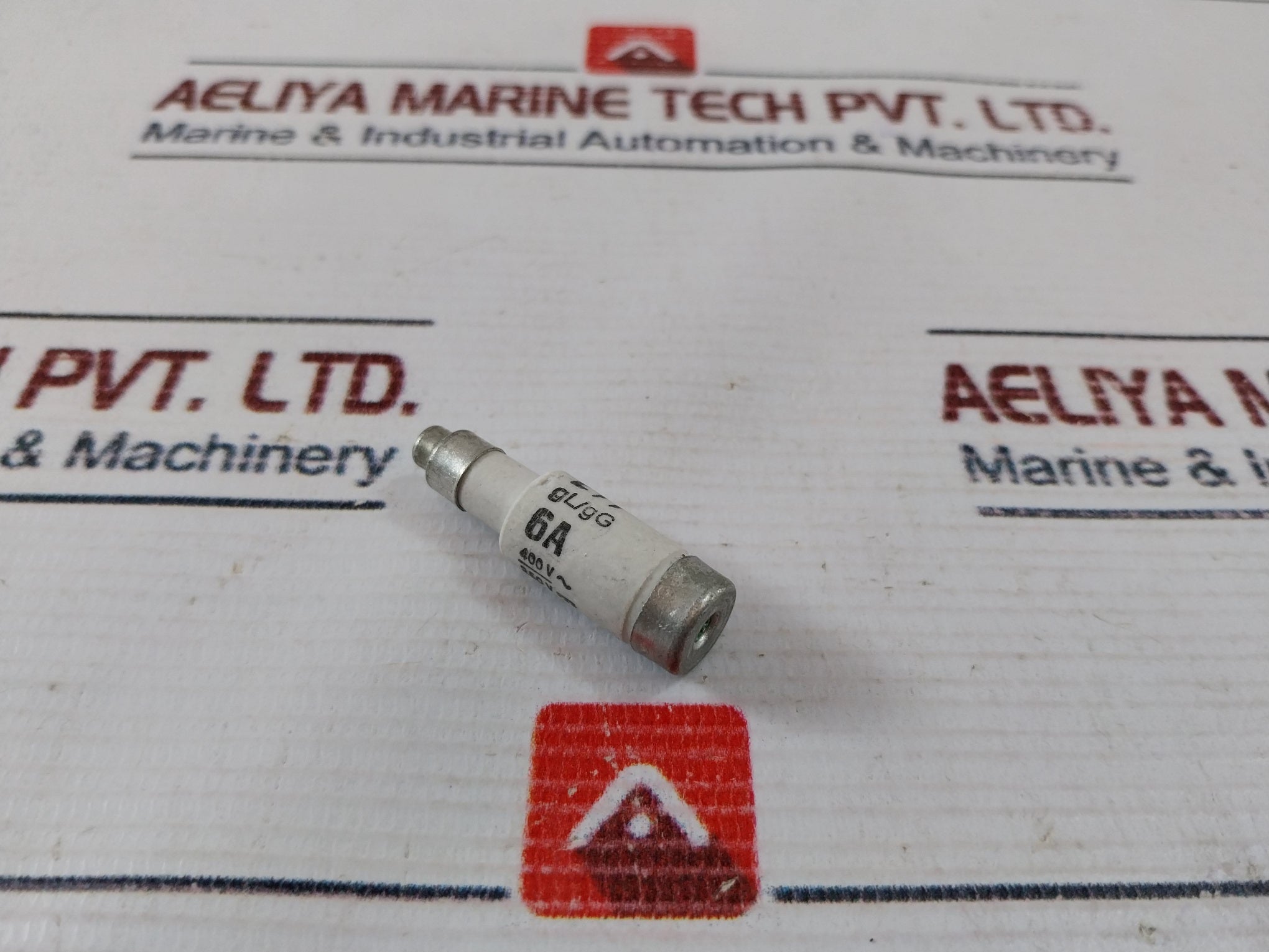 Lot of 10X ETI 6A GL/GG 400V AC / 250V DC Fuse
