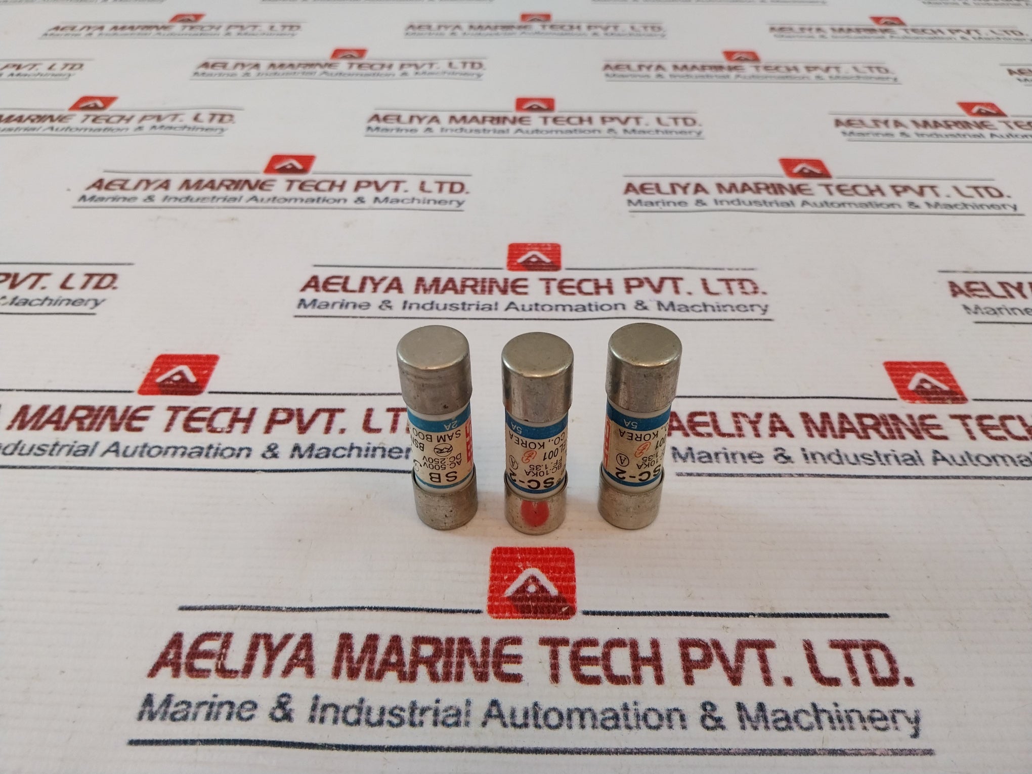 SAM BOO SC-2 5A Fuses, AC 500V / DC 250V BSN0427-EL001