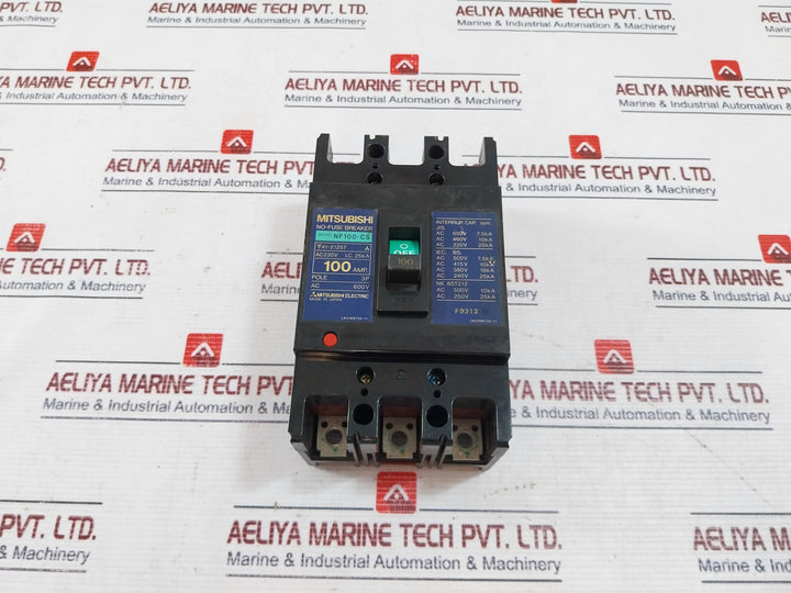 Mitsubishi Electric Nf100-cs No-fuse Breaker 100Amp 600V