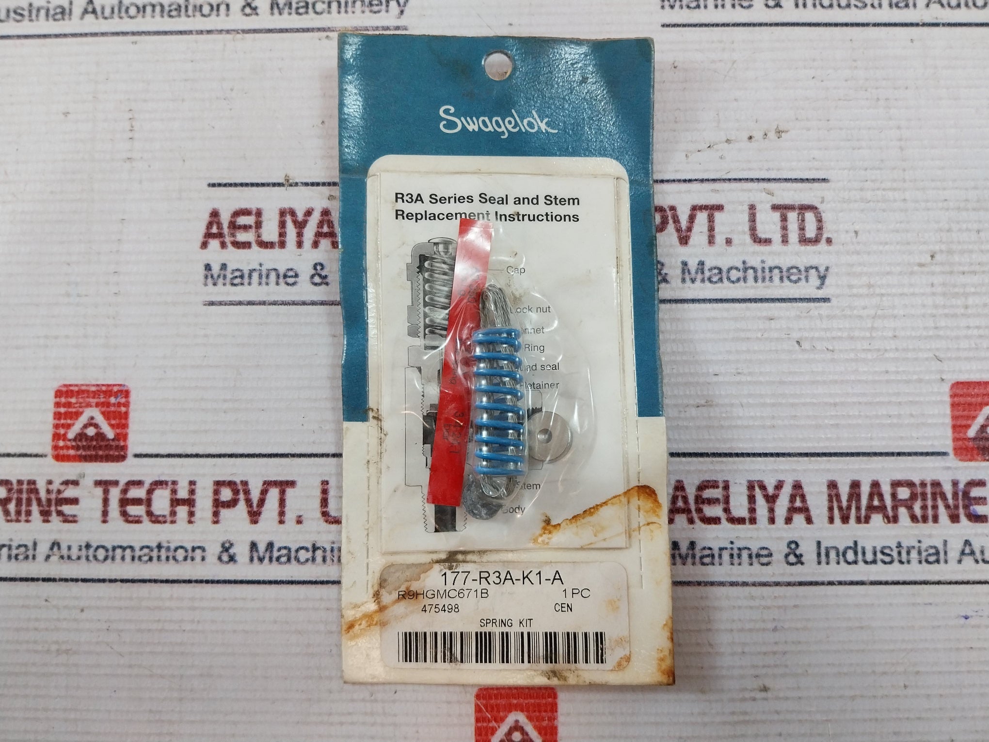 Swagelok 177-r3A-k1-a Spring Kit For R3A Series