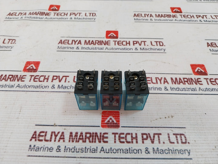 Lot Of 3X Omron Ly2Nj Relay 10A 240Vac