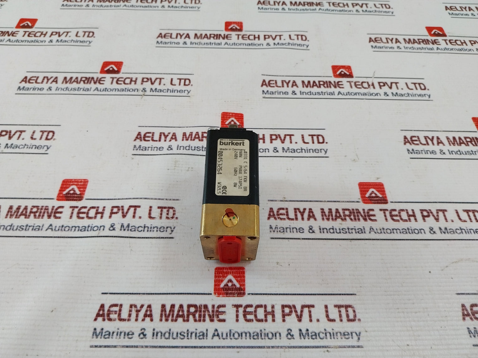 Burkert 0331 C 5/64 Fkm Br Solenoid Valve 240V 60Hz 8W