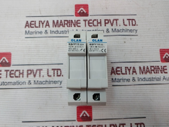 Lot of 5X Olan BSFP10 Fuse Holder 32A 690V
