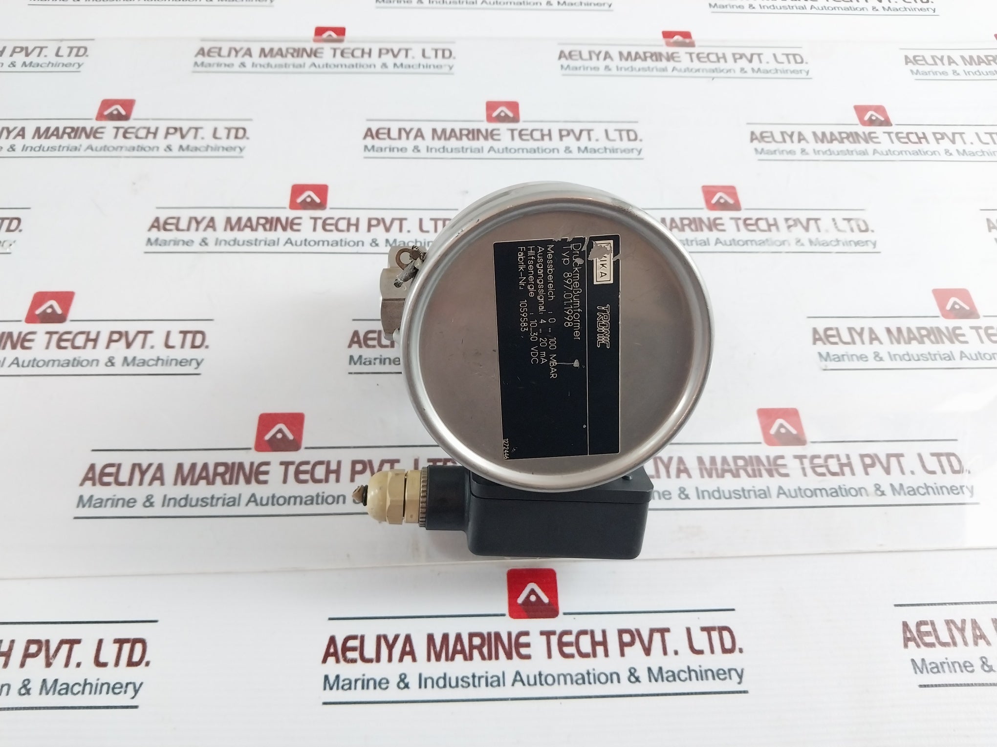 Wika 897.01.1998 Differential Pressure Transmitter 10...30 Vdc