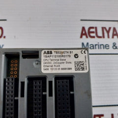 Abb 1Sap112100R0170 2Xcoupler Slots Cpu Terminal Base 24Vdc 94V-0