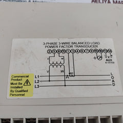 Crompton Instruments 256-tftw 3-phase Balanced Load Power Factor Transducer